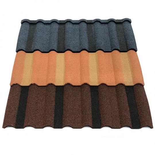 STONE COATED STEEL ROOF TILES