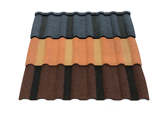 Color Stone Coated Roof Tile